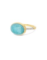 Anillo Nanis Mujer BOULES in Oro Amazzonite 4.00 Ct AS5-609GG-IN - AS5-609GG-IN
